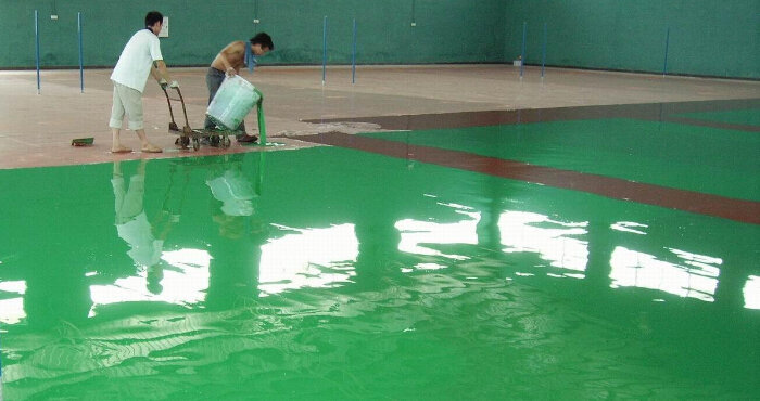打破常規(guī)，廠房地面用水性環(huán)氧地坪涂料施工也別有風(fēng)味