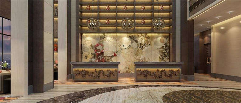 酒店大堂的地面裝修材料，可以嘗試用環(huán)氧水磨石地坪哦！