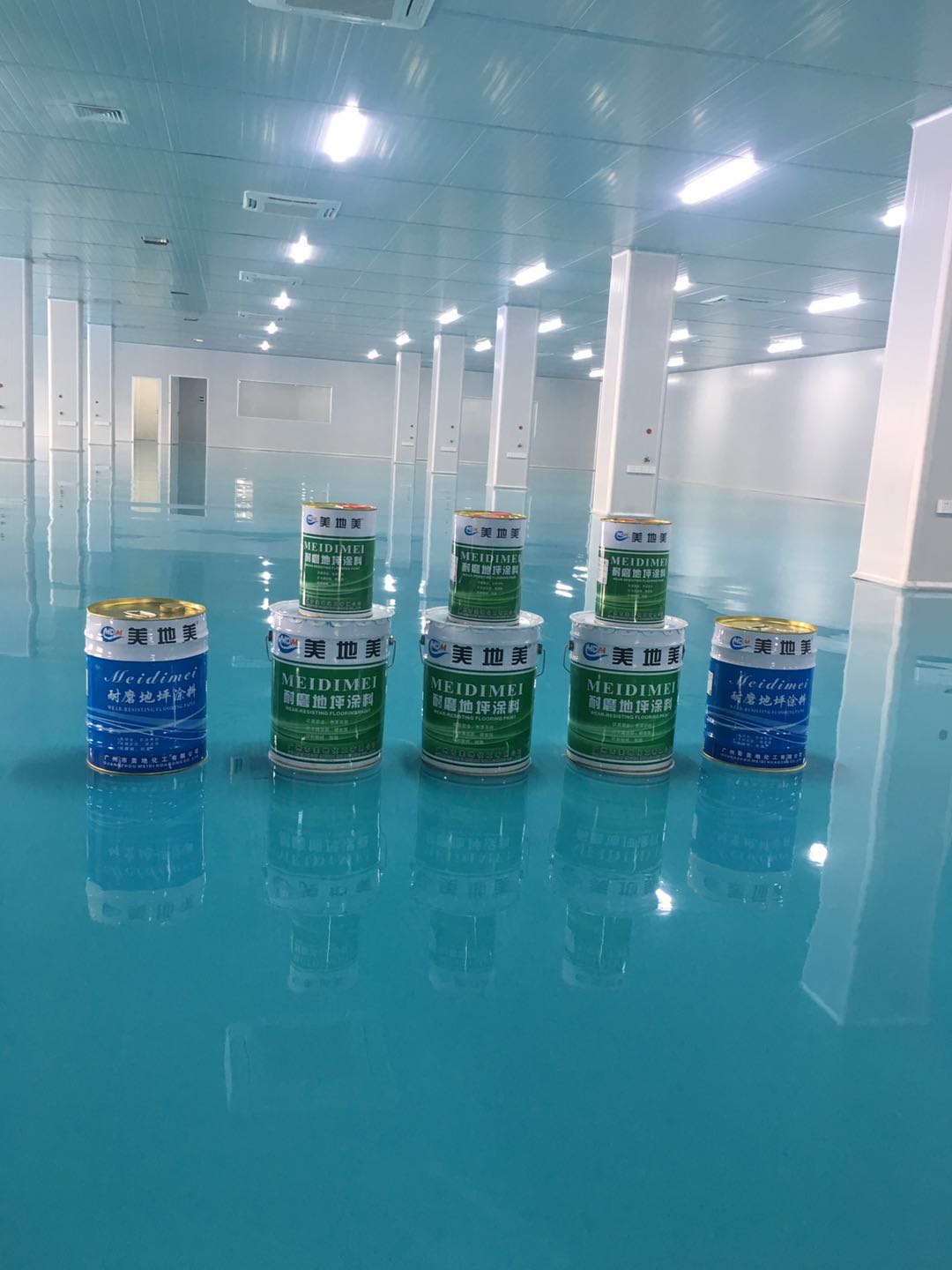 廣東環(huán)氧地坪漆廠家如何調制涂料顏色